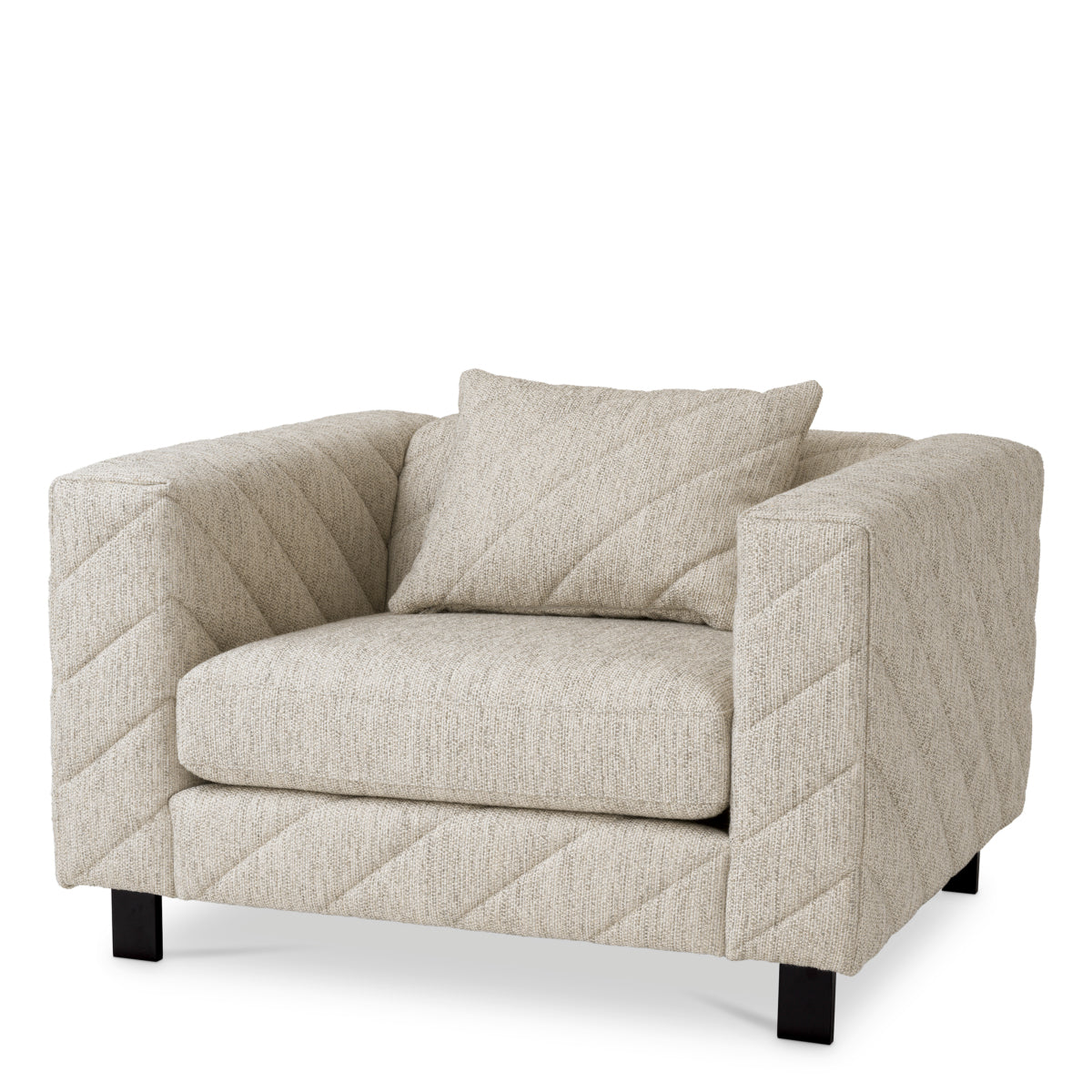 Patterned Modern Lounge Chair Avellino | Eichholtz Miami