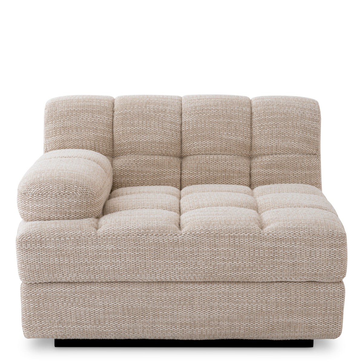 Sand Channeled Modular Sofa Dean | Eichholtz Miami