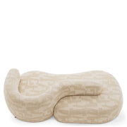Geometric Pattern Curved Sofa Julita