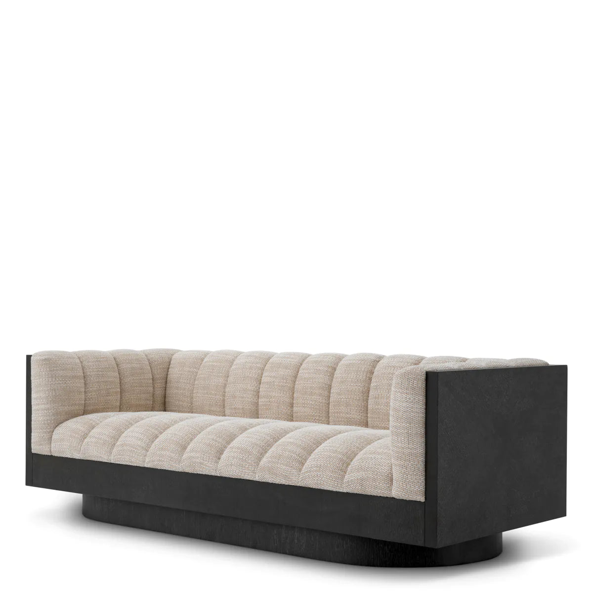 Sand Fabric Sofa Davide