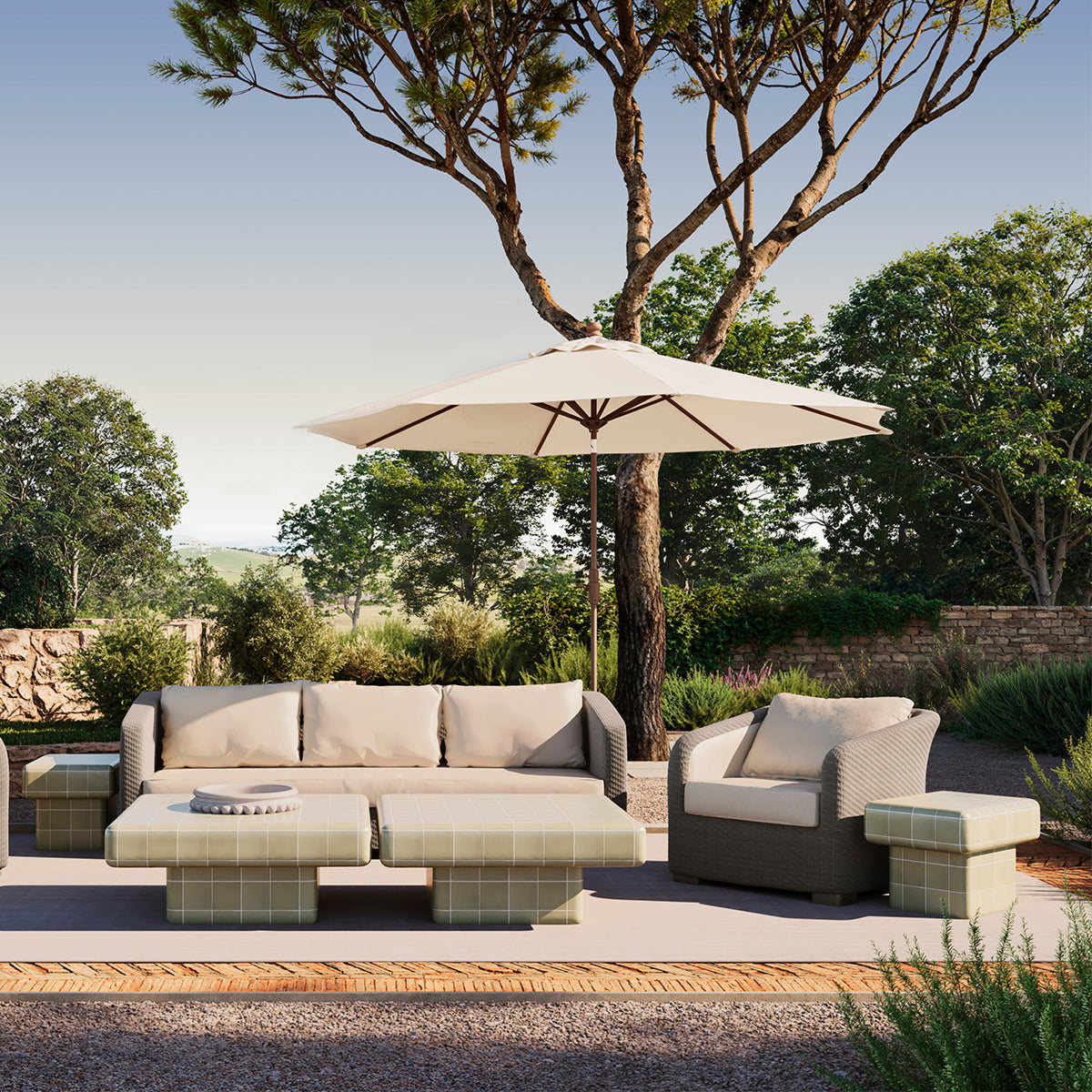 Rattan Look Outdoor Chair Bryson | Eichholtz Miami