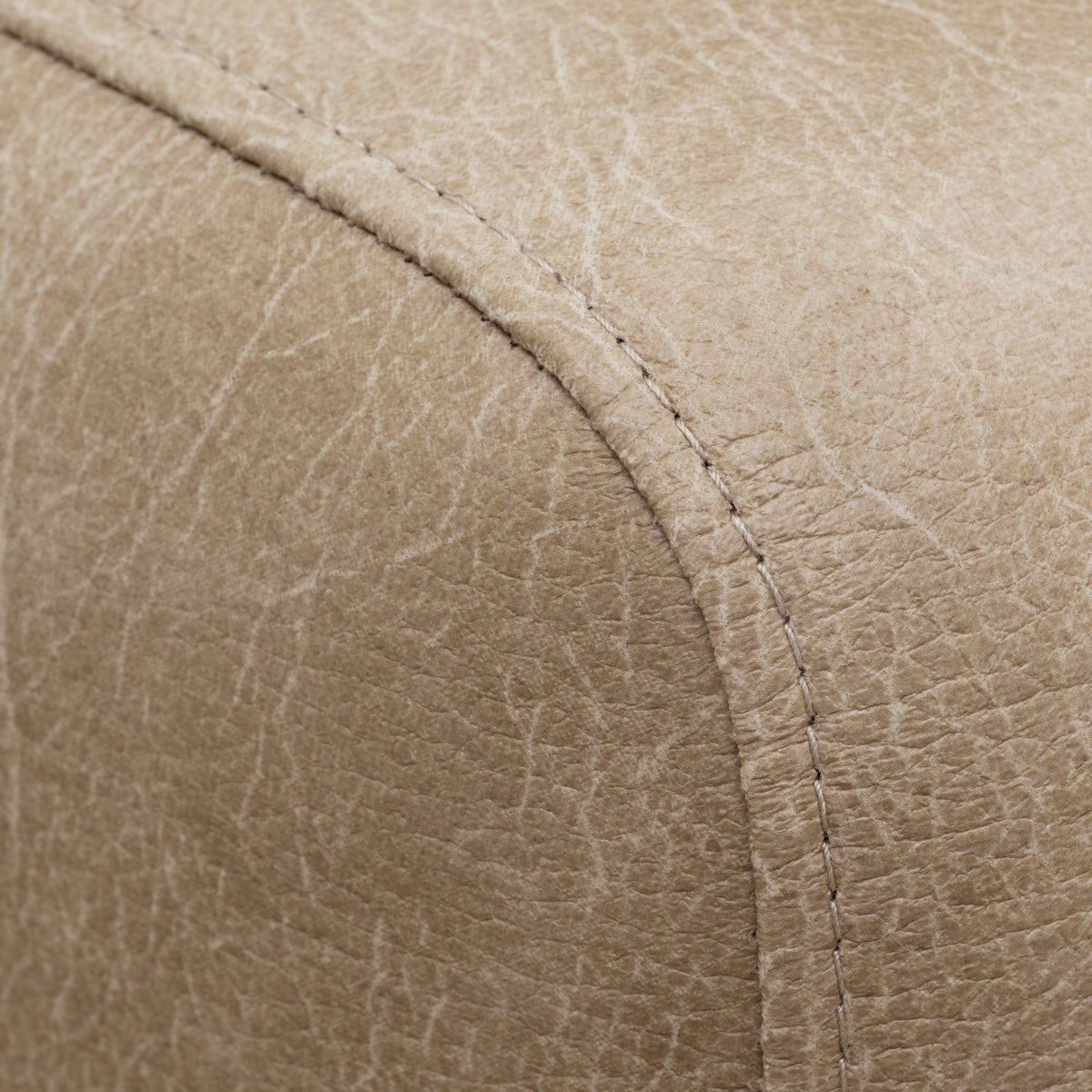 Beige Leather Sofa Marvella | Eichholtz Miami