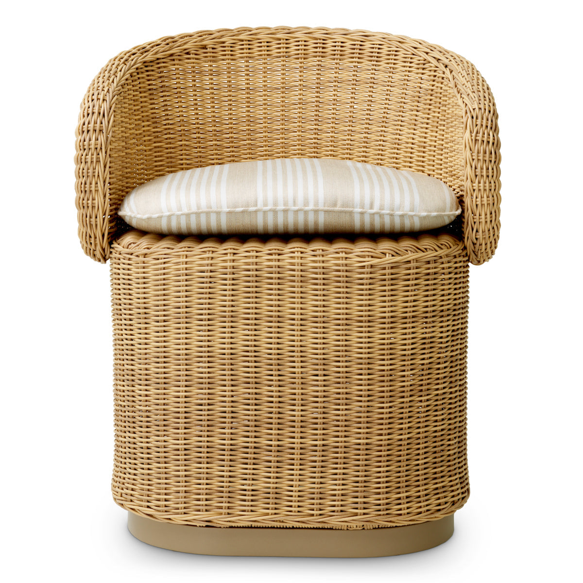 Outdoor Barrel Dining Chair San Remo | Eichholtz Miami