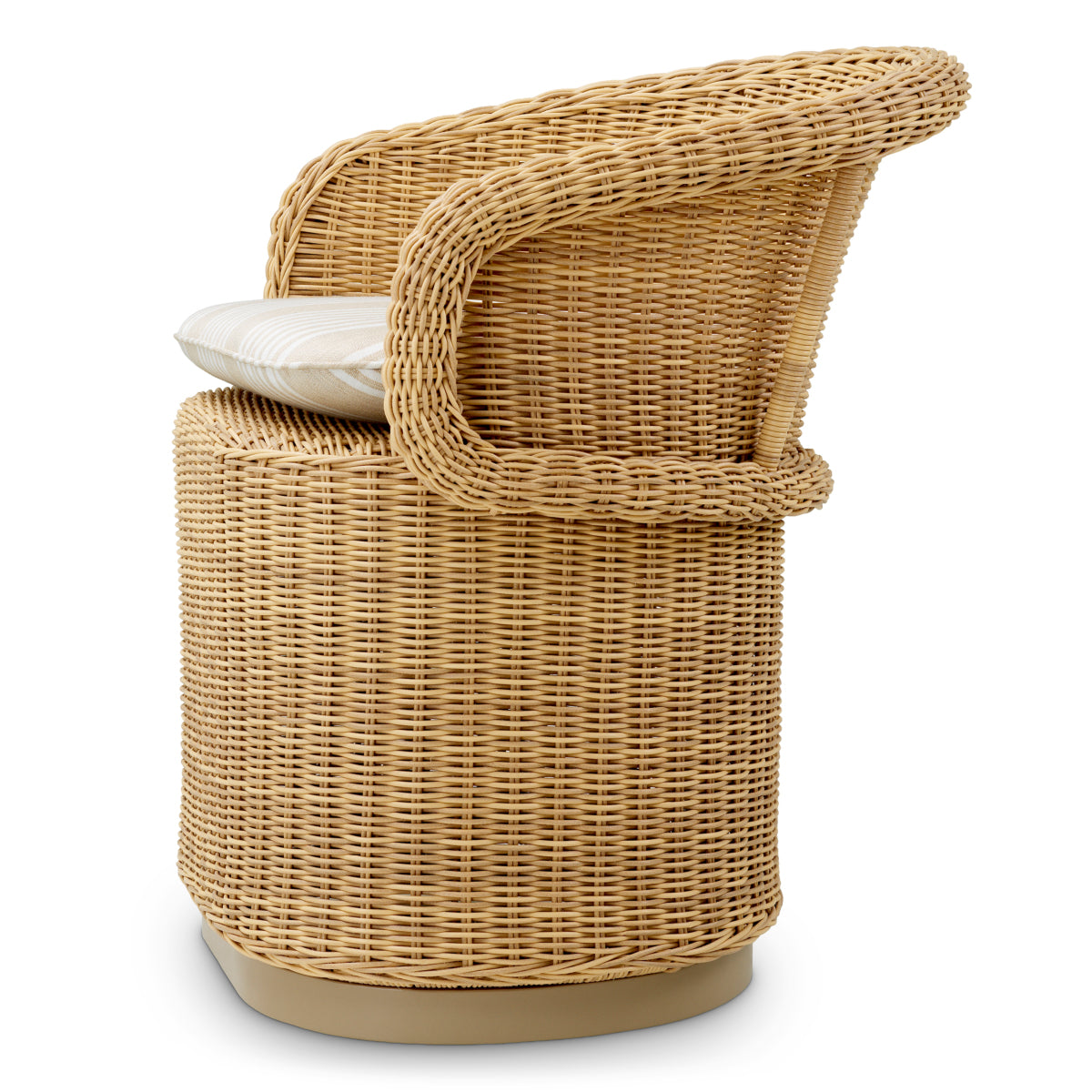 Outdoor Barrel Dining Chair San Remo | Eichholtz Miami