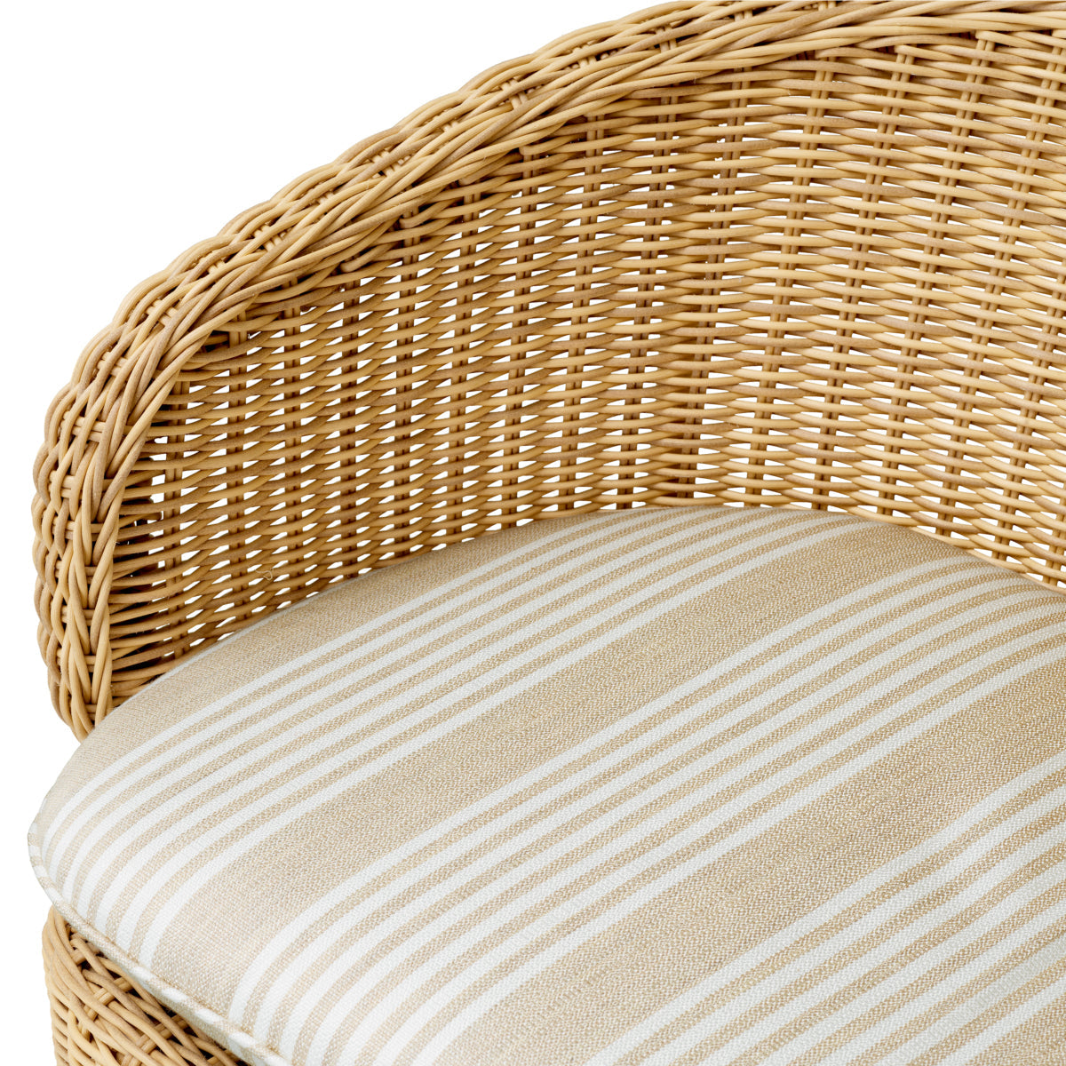 Outdoor Barrel Dining Chair San Remo | Eichholtz Miami