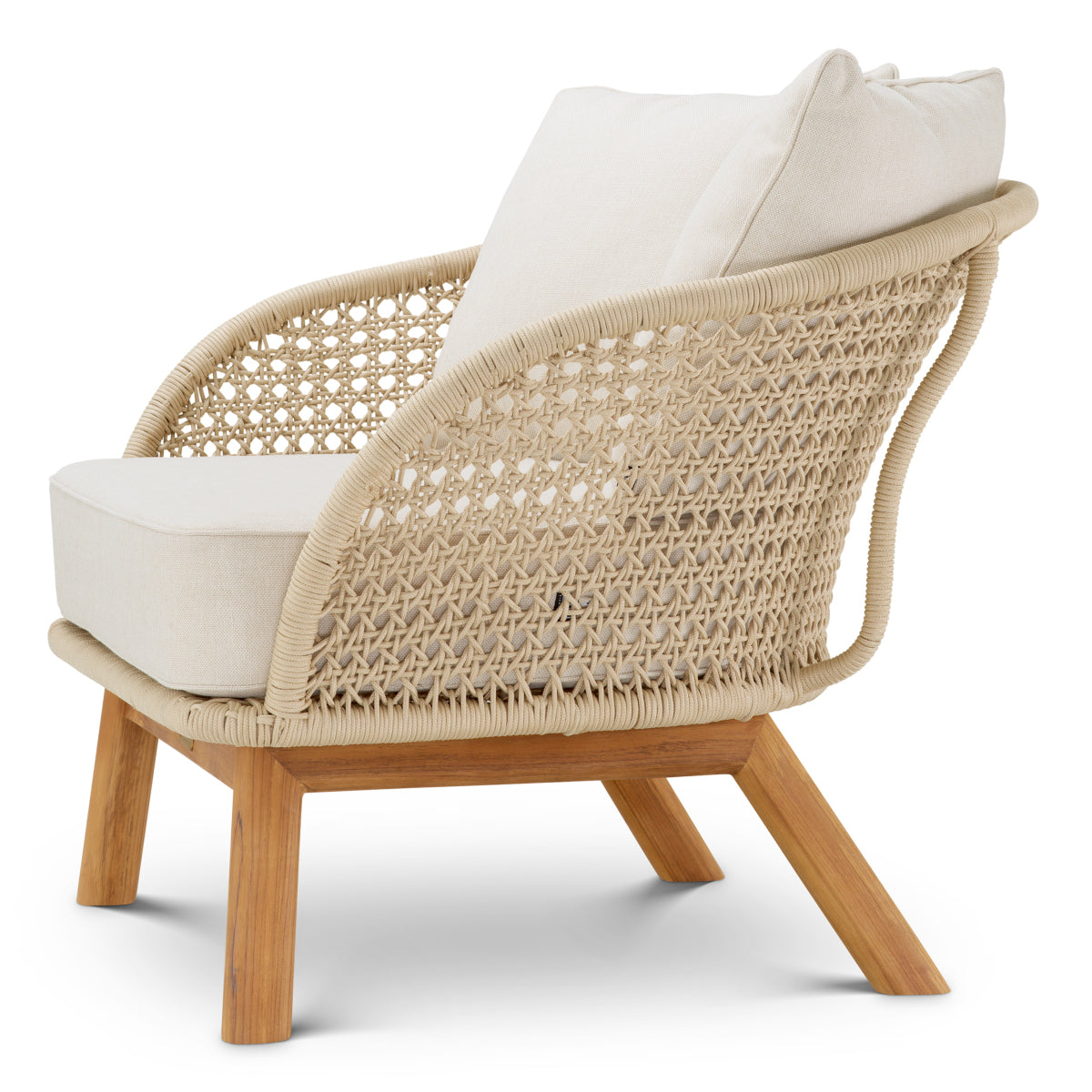 Teak Outdoor Lounge Chair Trinity | Eichholtz Miami
