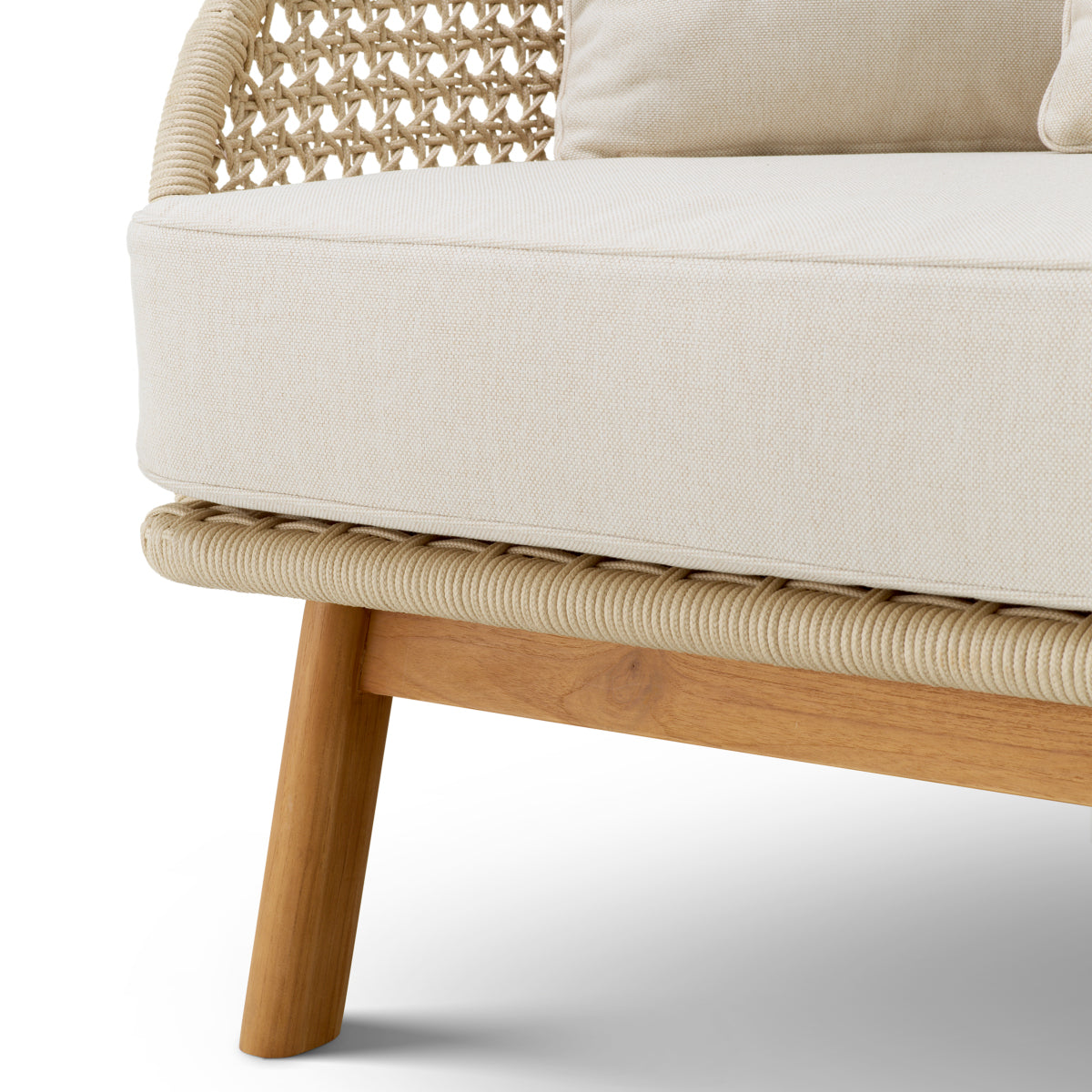 Teak Outdoor Lounge Chair Trinity | Eichholtz Miami