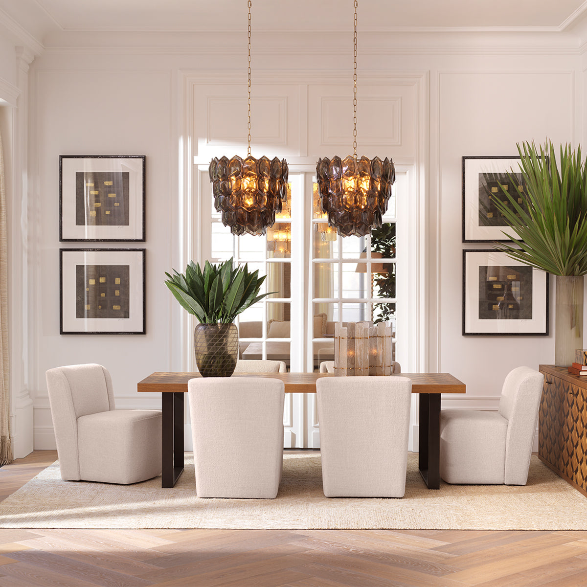 Upholstered Dining Chair Selene | Eichholtz Miami