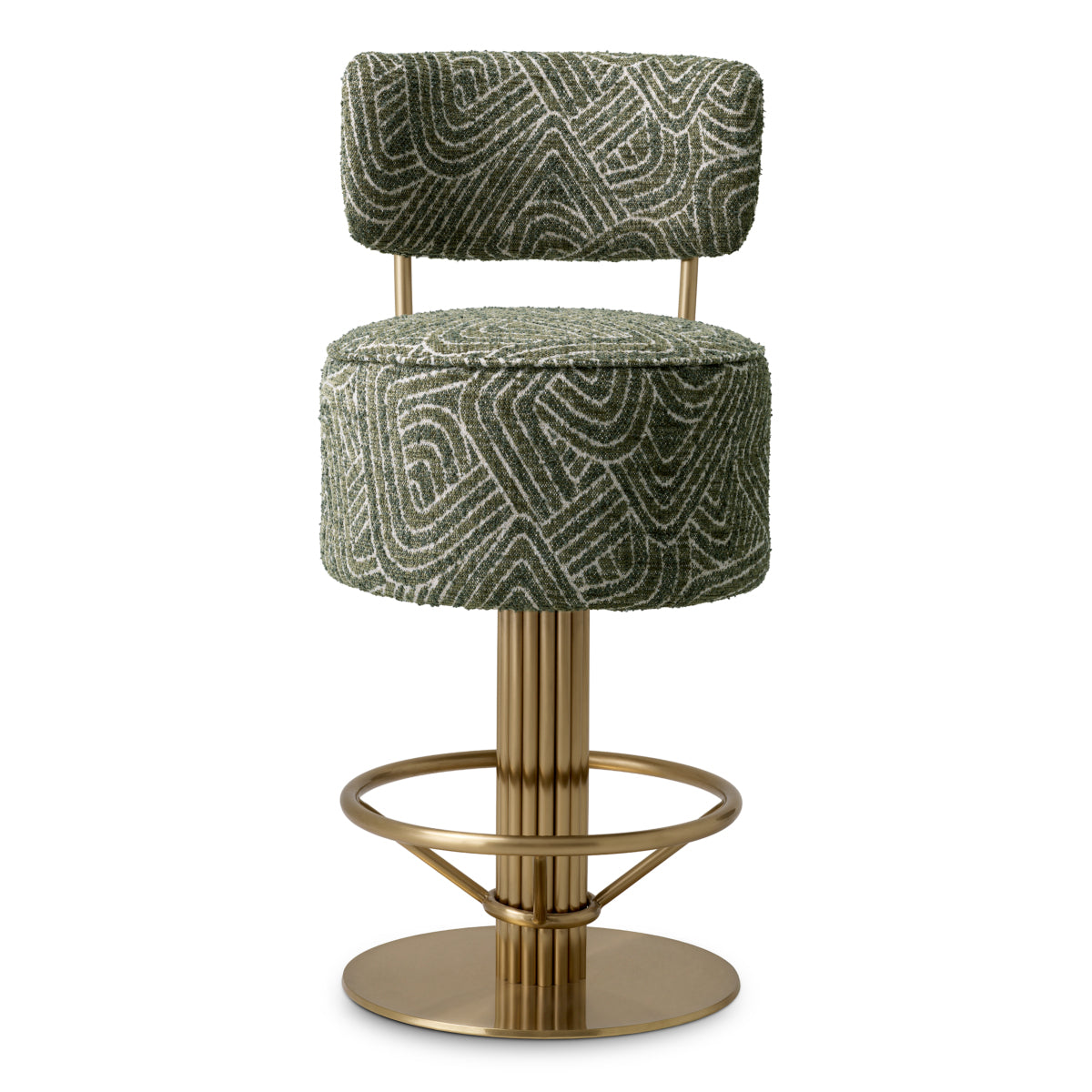 Backed Counter Stool Carleton | Eichholtz Miami