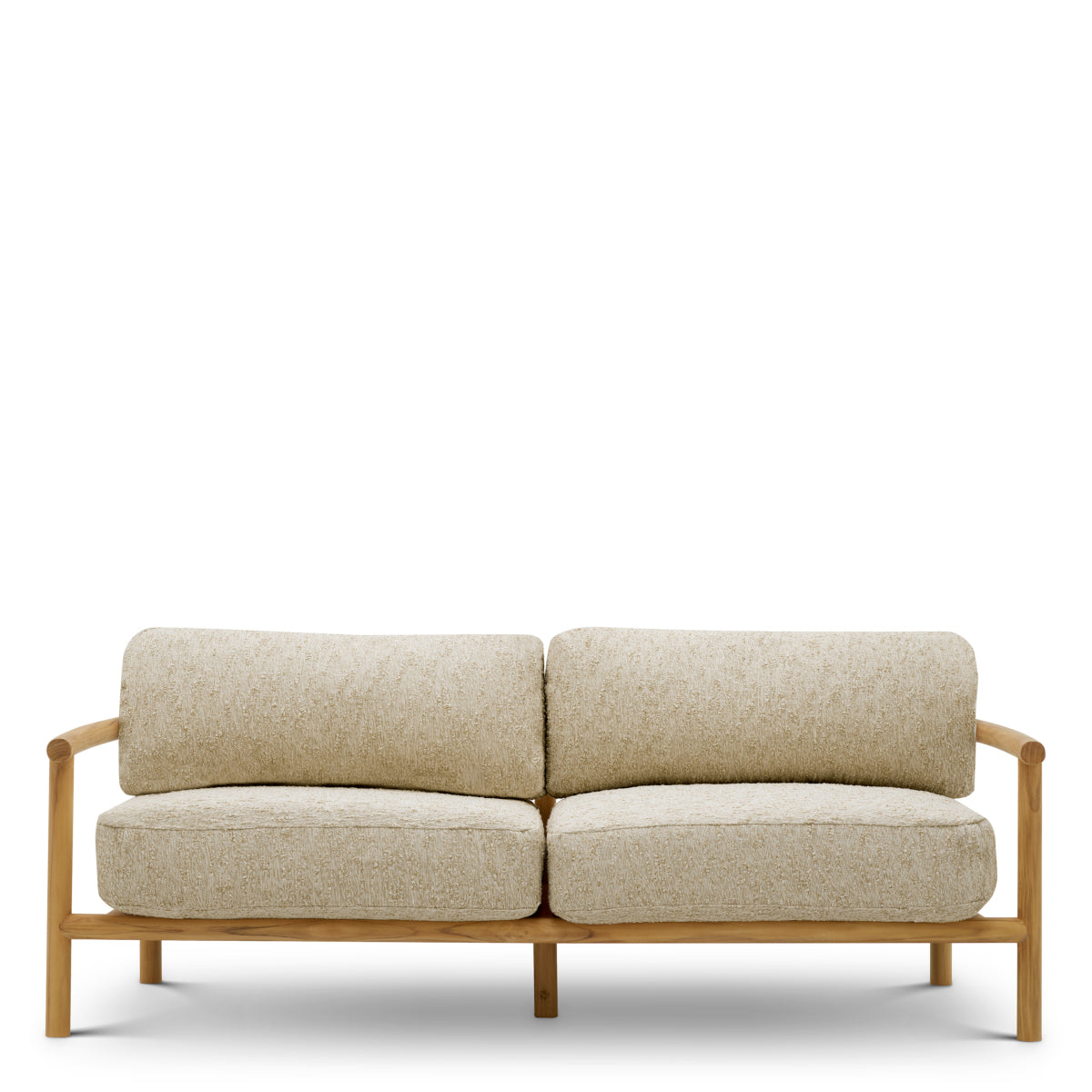 Natural Teak Outdoor Sofa Ombria | Eichholtz Miami