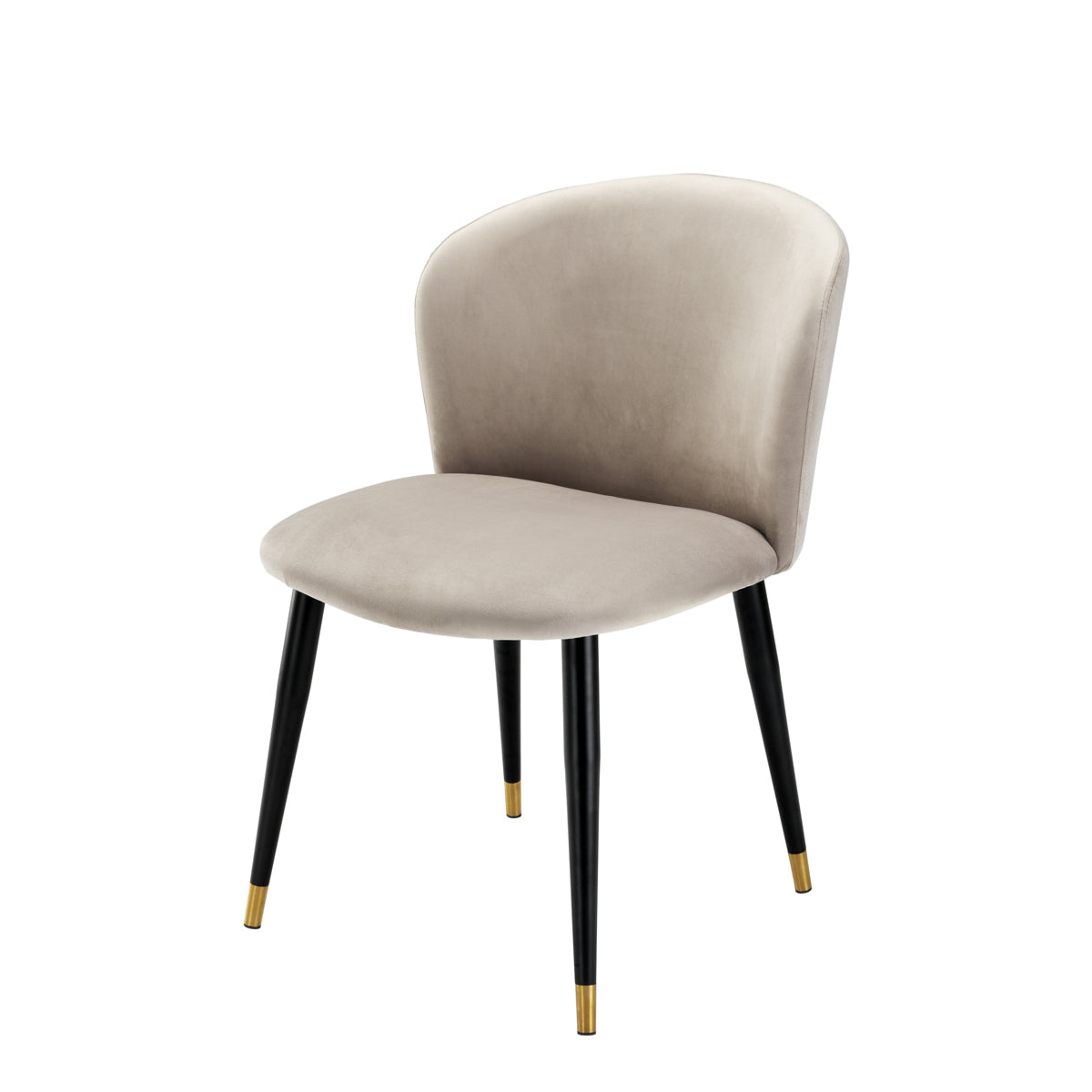 Velvet Retro Dining Chair Volante | Eichholtz Miami
