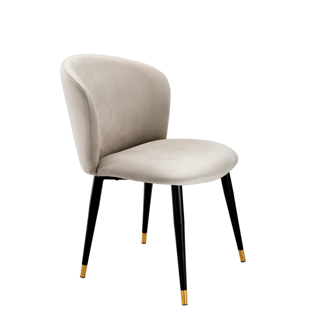 Velvet Retro Dining Chair Volante | Eichholtz Miami