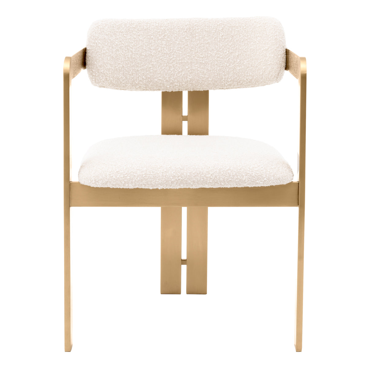 Boucle Upholstered Dining Chair Donato | Eichholtz Miami