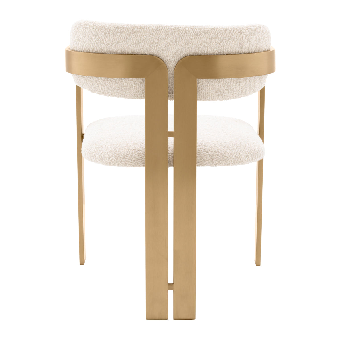 Boucle Upholstered Dining Chair Donato | Eichholtz Miami