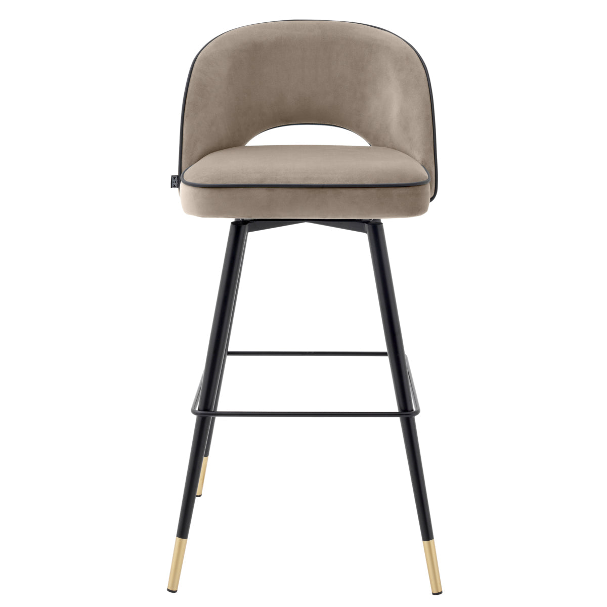 Black-Legged Bar Stools (2) Cliff | Eichholtz Miami