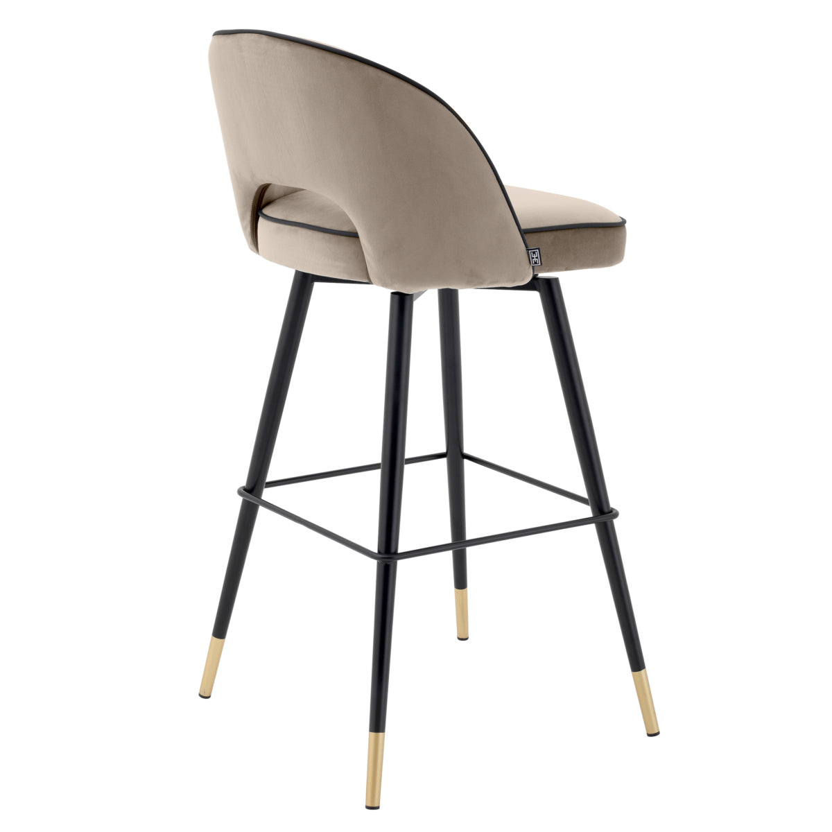 Black-Legged Bar Stools (2) Cliff | Eichholtz Miami