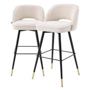 Black-Legged Bar Stools (2) Cliff | Eichholtz Miami