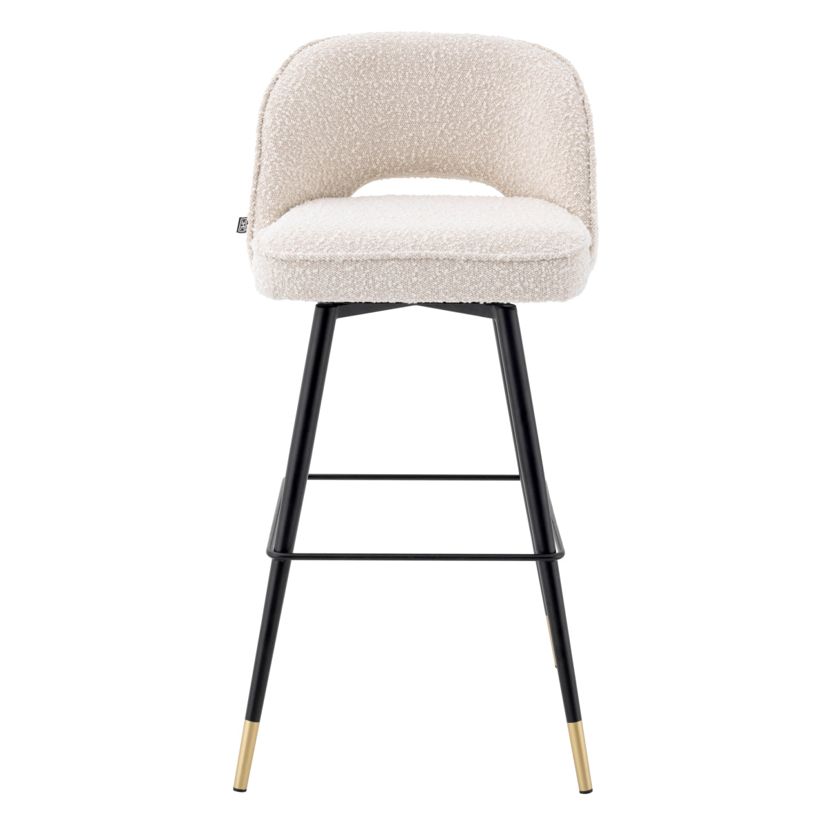 Black-Legged Bar Stools (2) Cliff | Eichholtz Miami