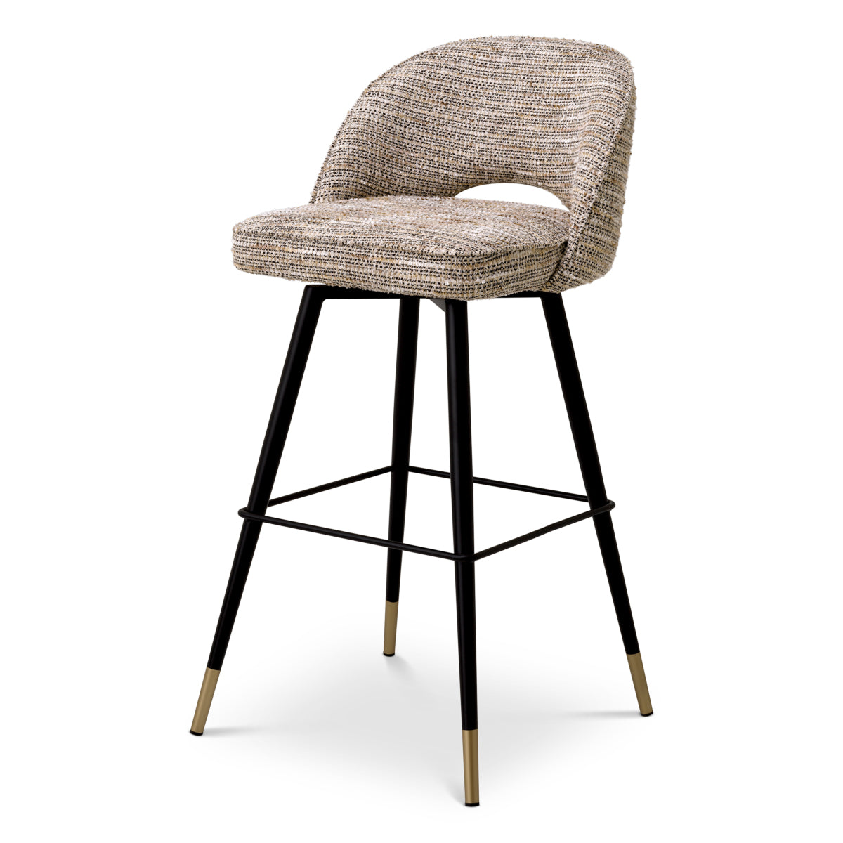 Black-Legged Bar Stools (2) Cliff | Eichholtz Miami
