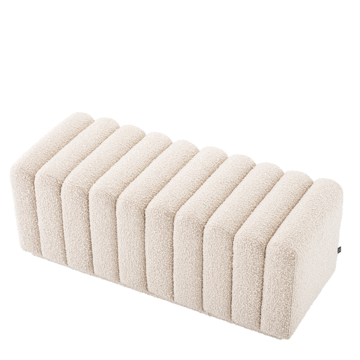 Deep Channel Stitched Bench Bente | Eichholtz Miami