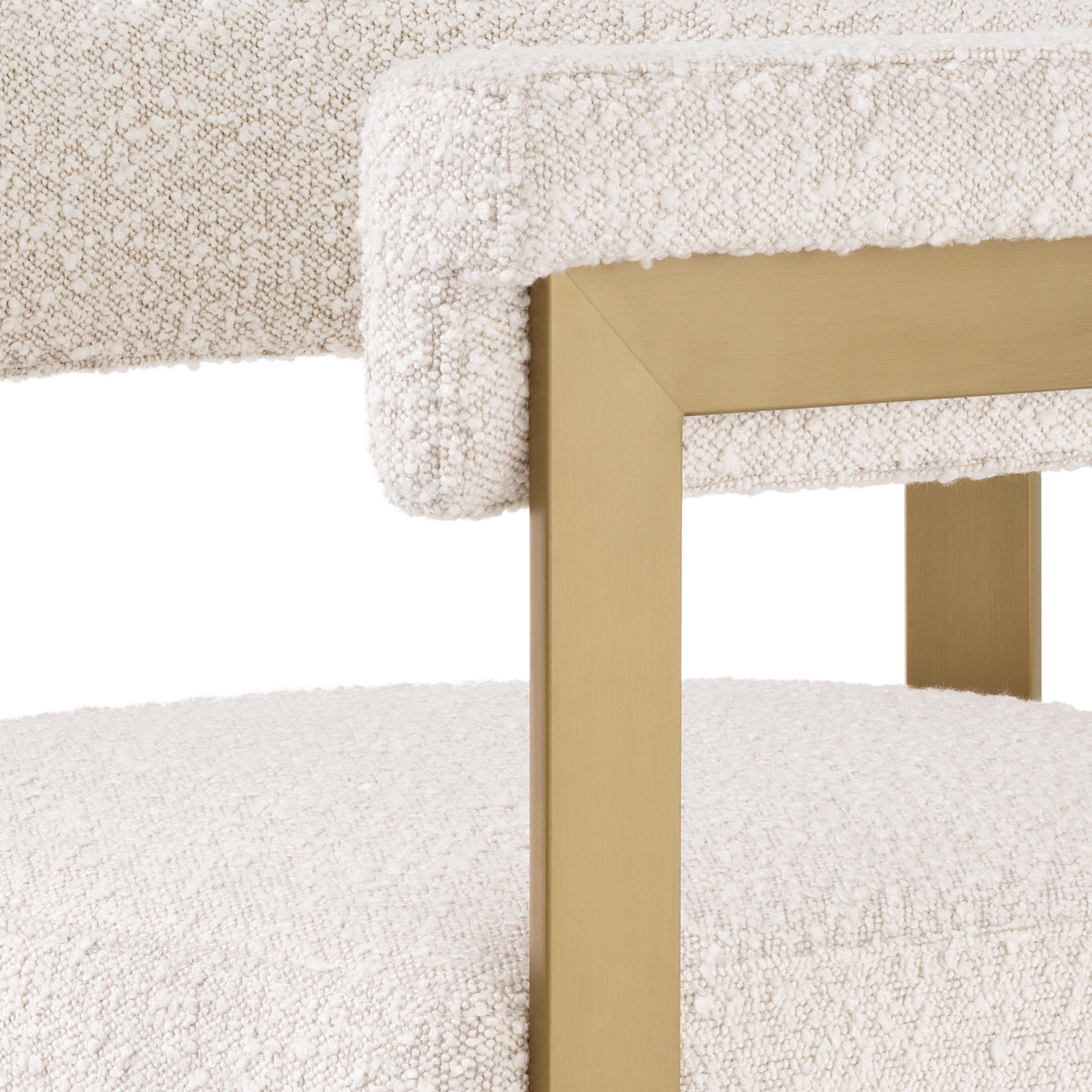 Modern Curved Counter Stool Clubhouse | Eichholtz Miami