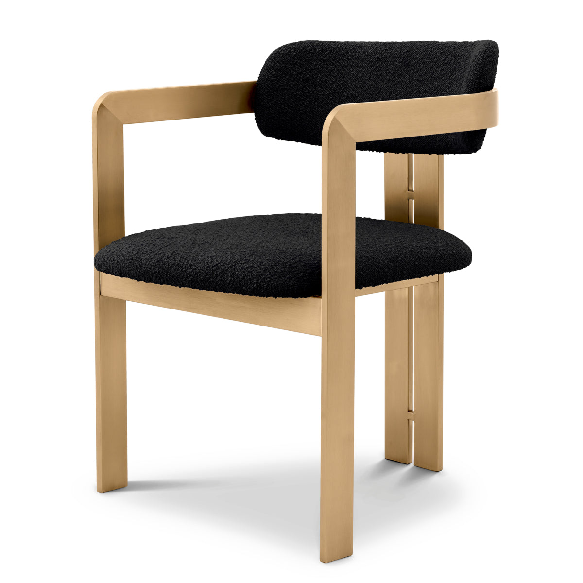 Boucle Upholstered Dining Chair Donato | Eichholtz Miami