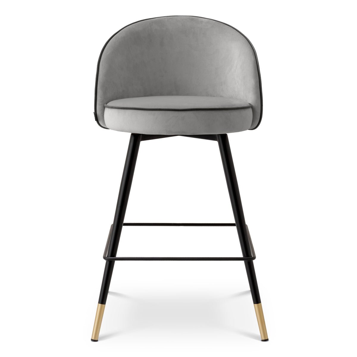 Curved Back Counter Stools Set (2) Cooper | Eichholtz Miami