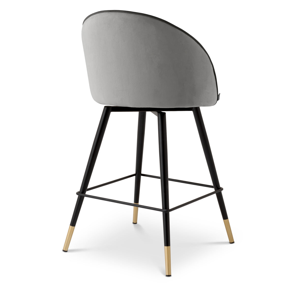 Curved Back Counter Stools Set (2) Cooper | Eichholtz Miami