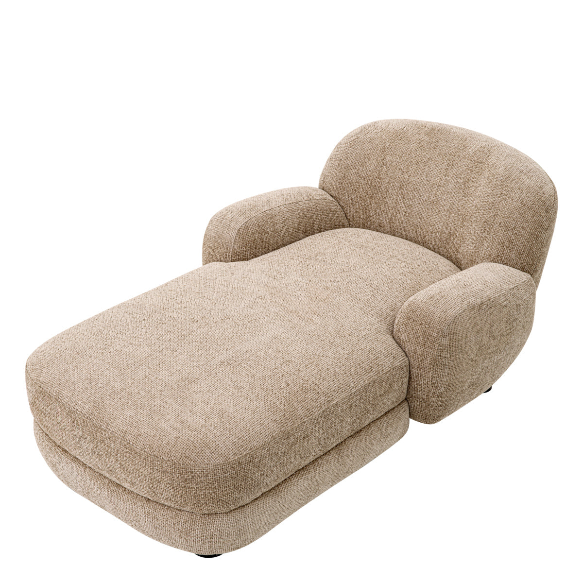 Modern Upholstered Chaise Longue Udine | Eichholtz Miami