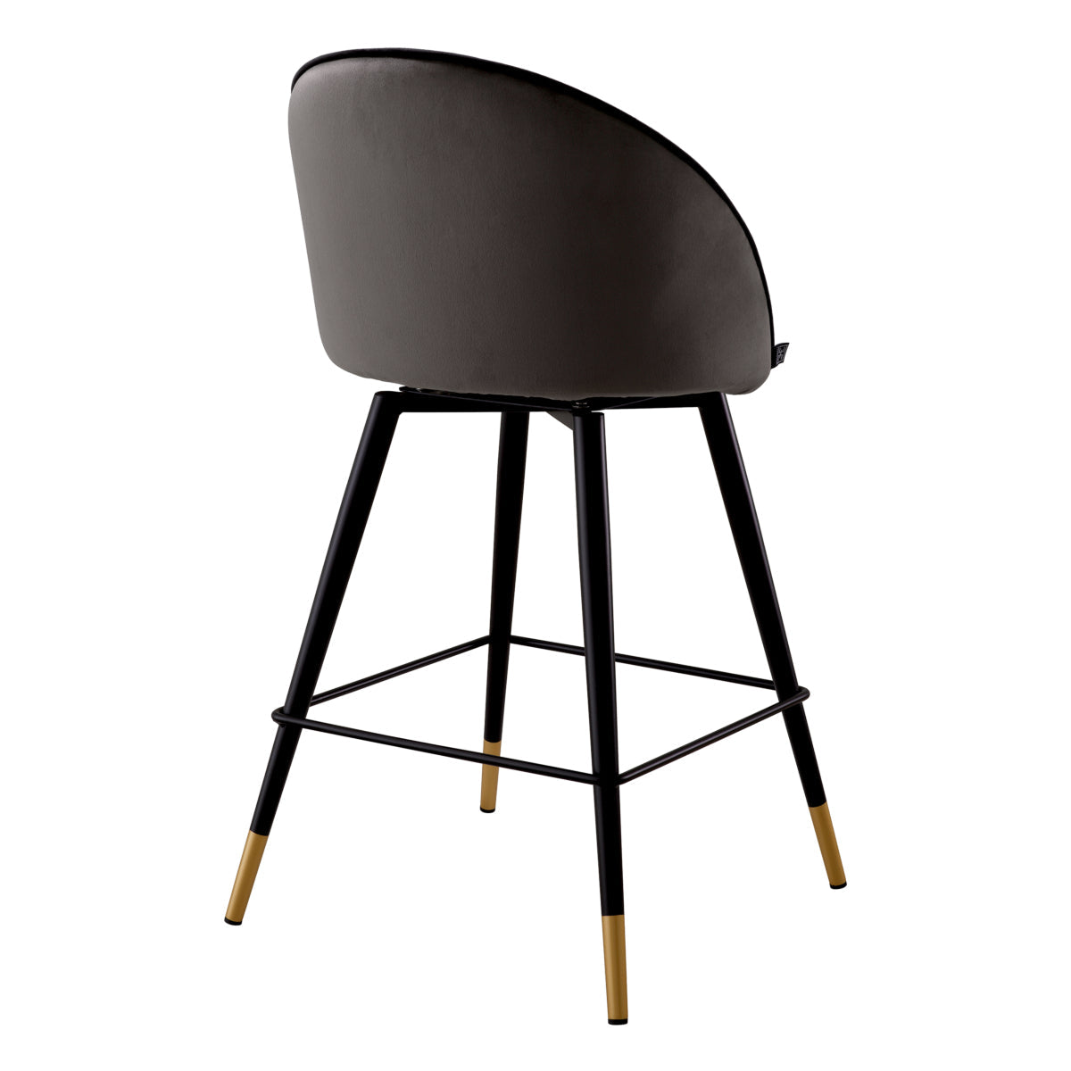Curved Back Counter Stools Set (2) Cooper | Eichholtz Miami