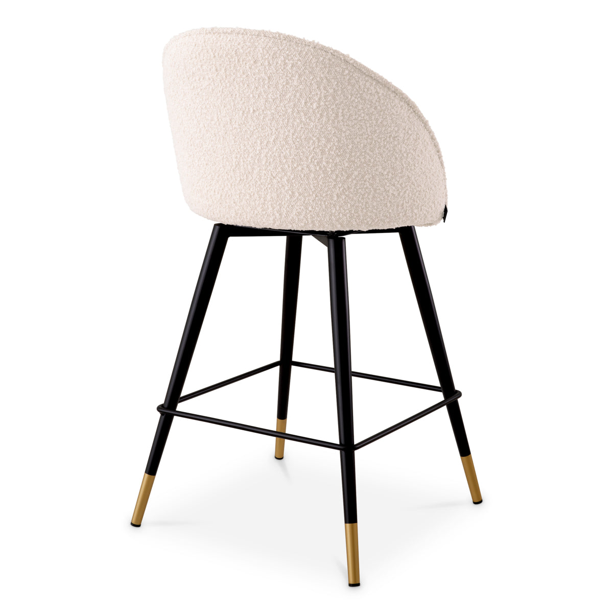Curved Back Counter Stools Set (2) Cooper | Eichholtz Miami