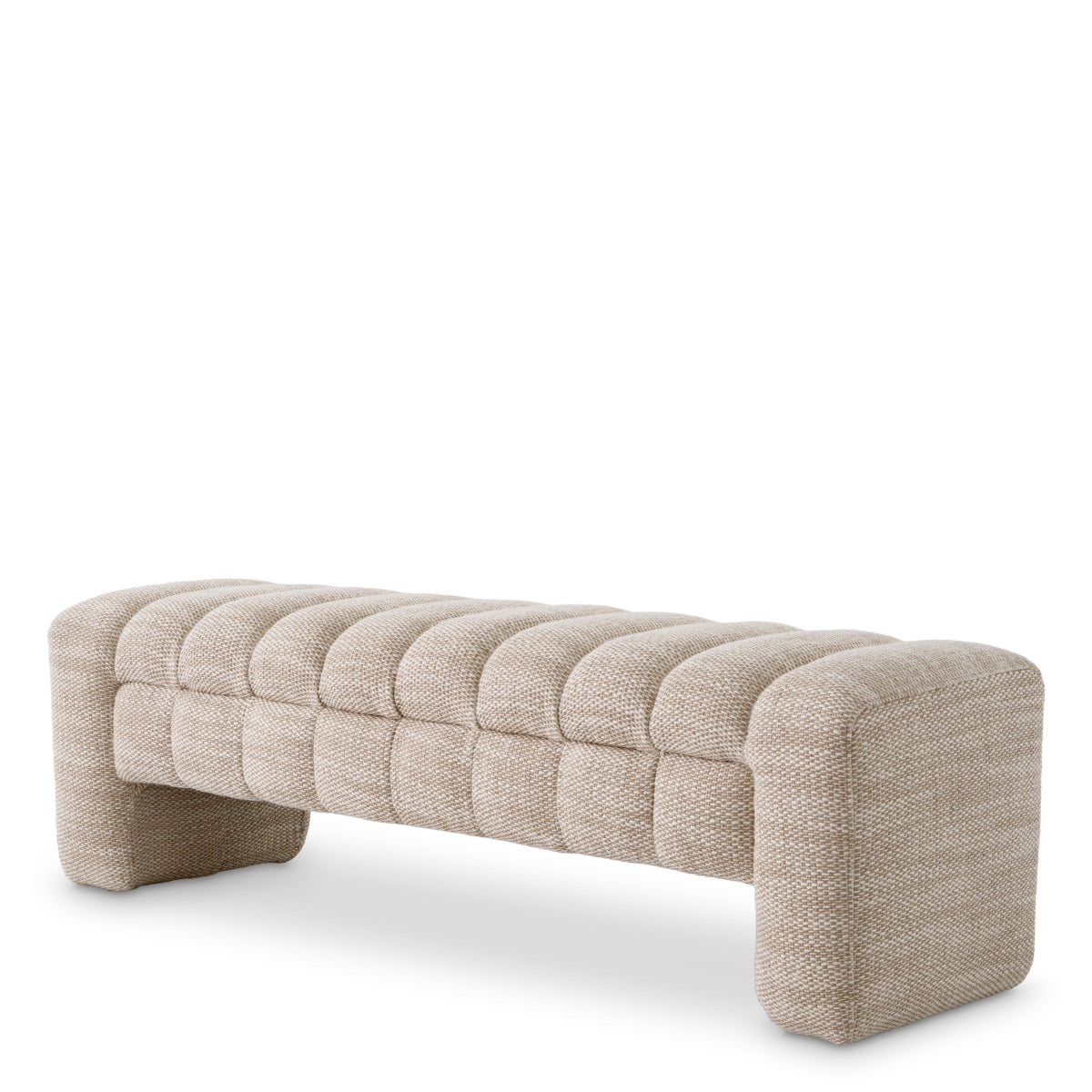 Channel Stitched Bench Taranto | Eichholtz Miami