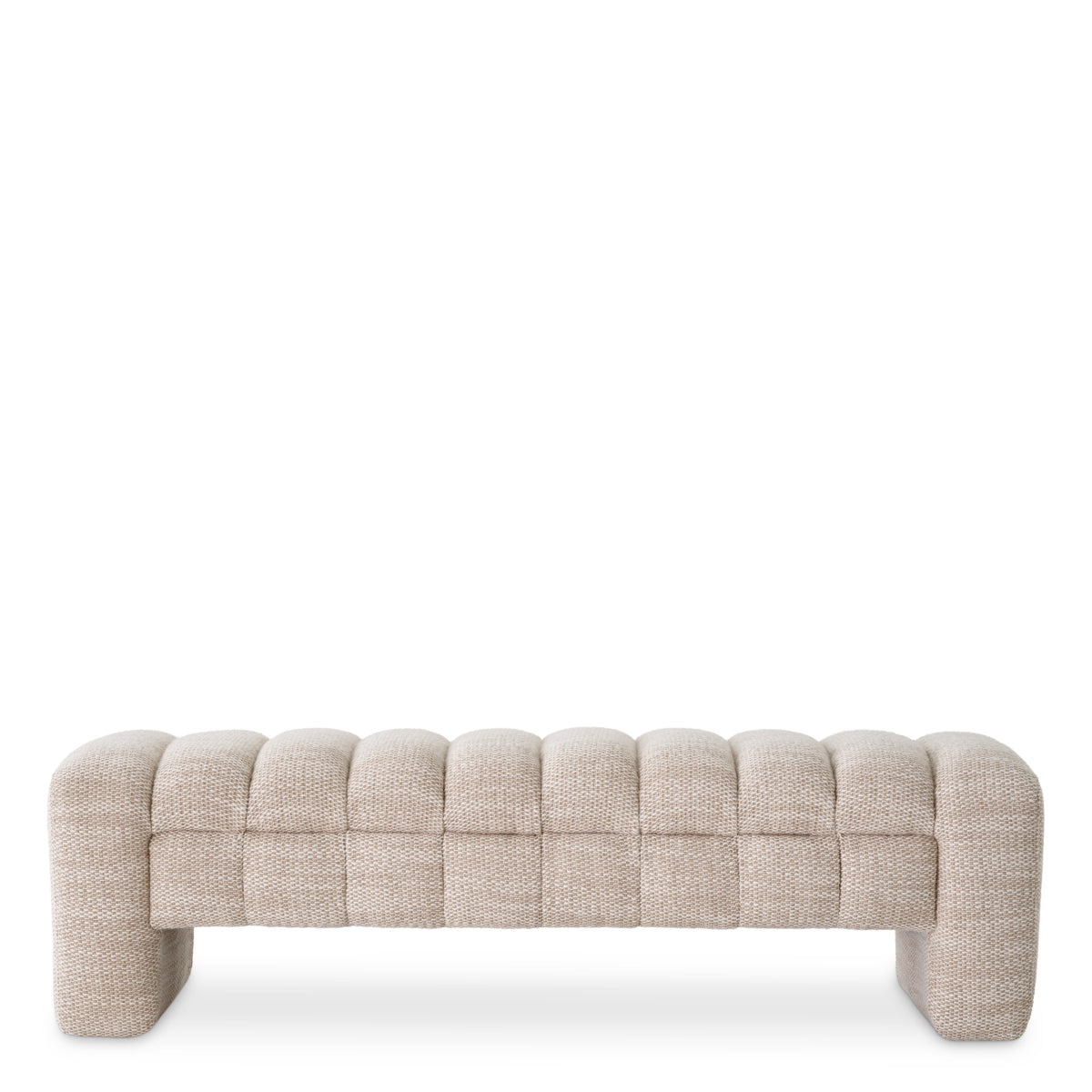 Channel Stitched Bench Taranto | Eichholtz Miami