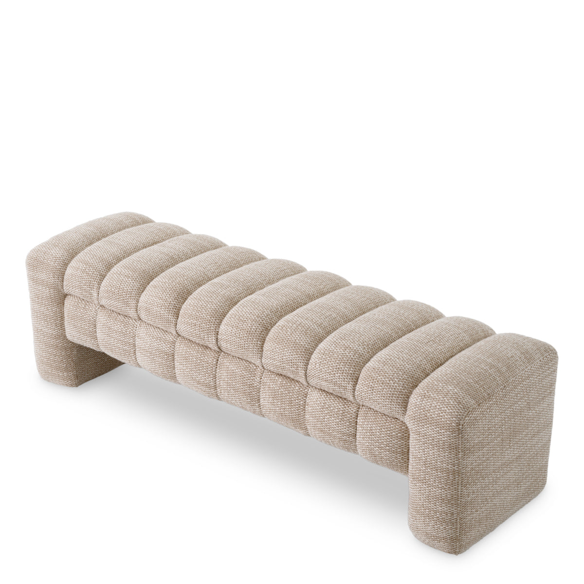 Channel Stitched Bench Taranto | Eichholtz Miami