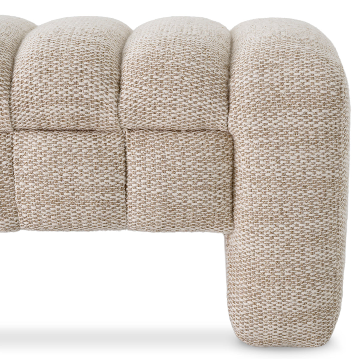 Channel Stitched Bench Taranto | Eichholtz Miami