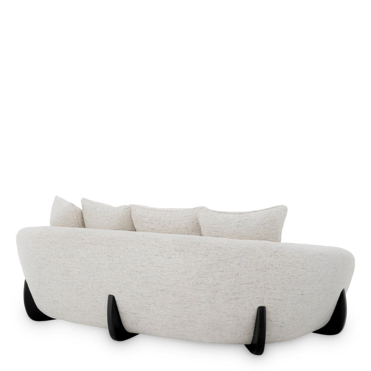 Off-White Curved Sofa Siderno