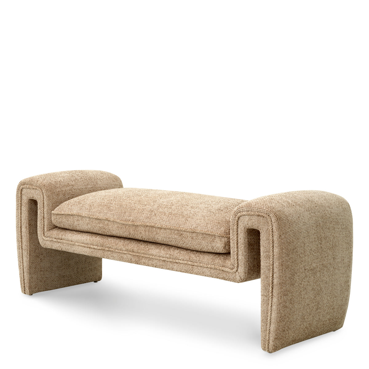 Free-form Upholstered Bench S Tondo | Eichholtz Miami