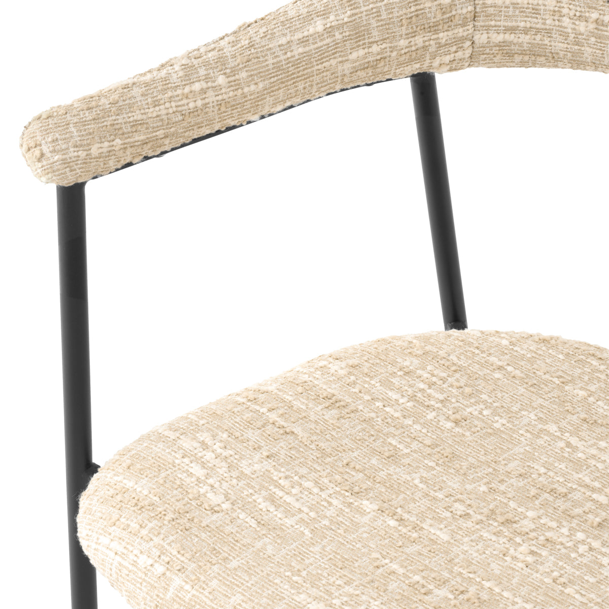 Bouclé Dining Chairs (2) Julio