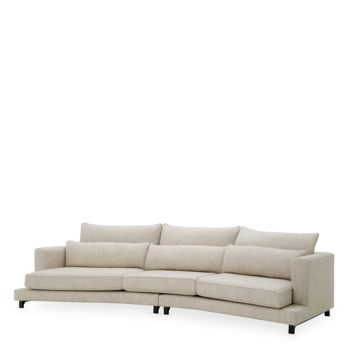 Light Gray Fabric Sofa Savarana | Eichholtz Miami
