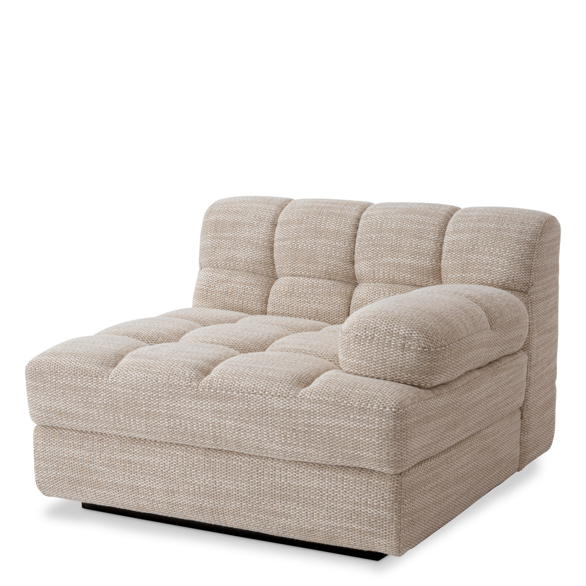 Sand Channeled Modular Sofa Dean | Eichholtz Miami