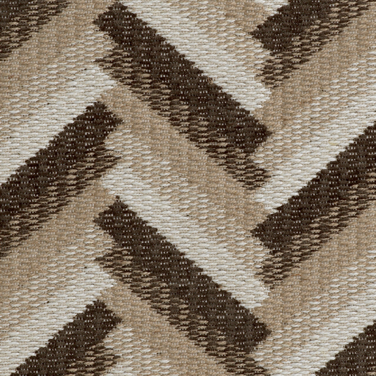Chevron Brown Bench Del Vale | Eichholtz Miami