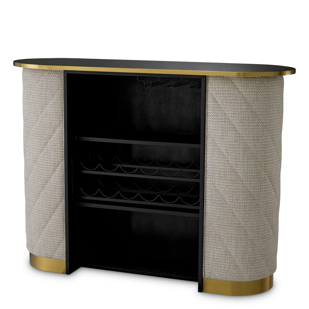 Beveled Glass Bar Table Matthew | Eichholtz Miami