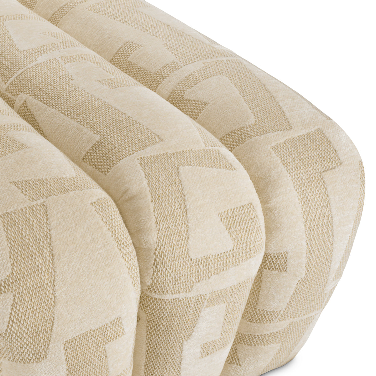 Brooklyn Sand Upholstered Bench Eastborne | Eichholtz Miami