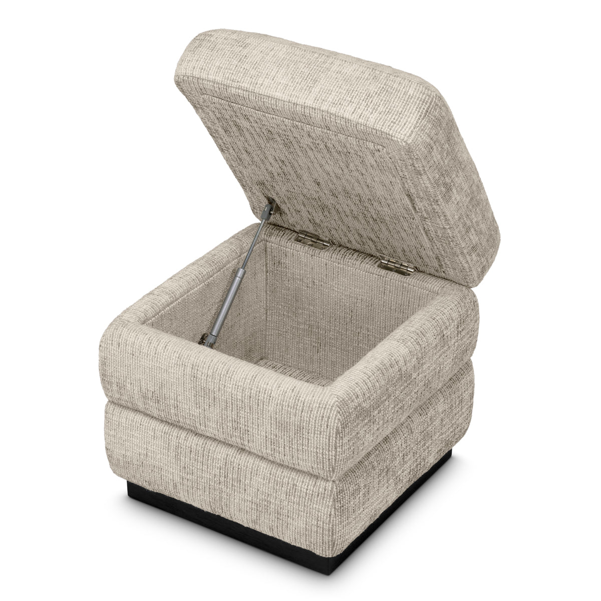 Beige Ebony Storage Stool Valmont | Eichholtz Miami