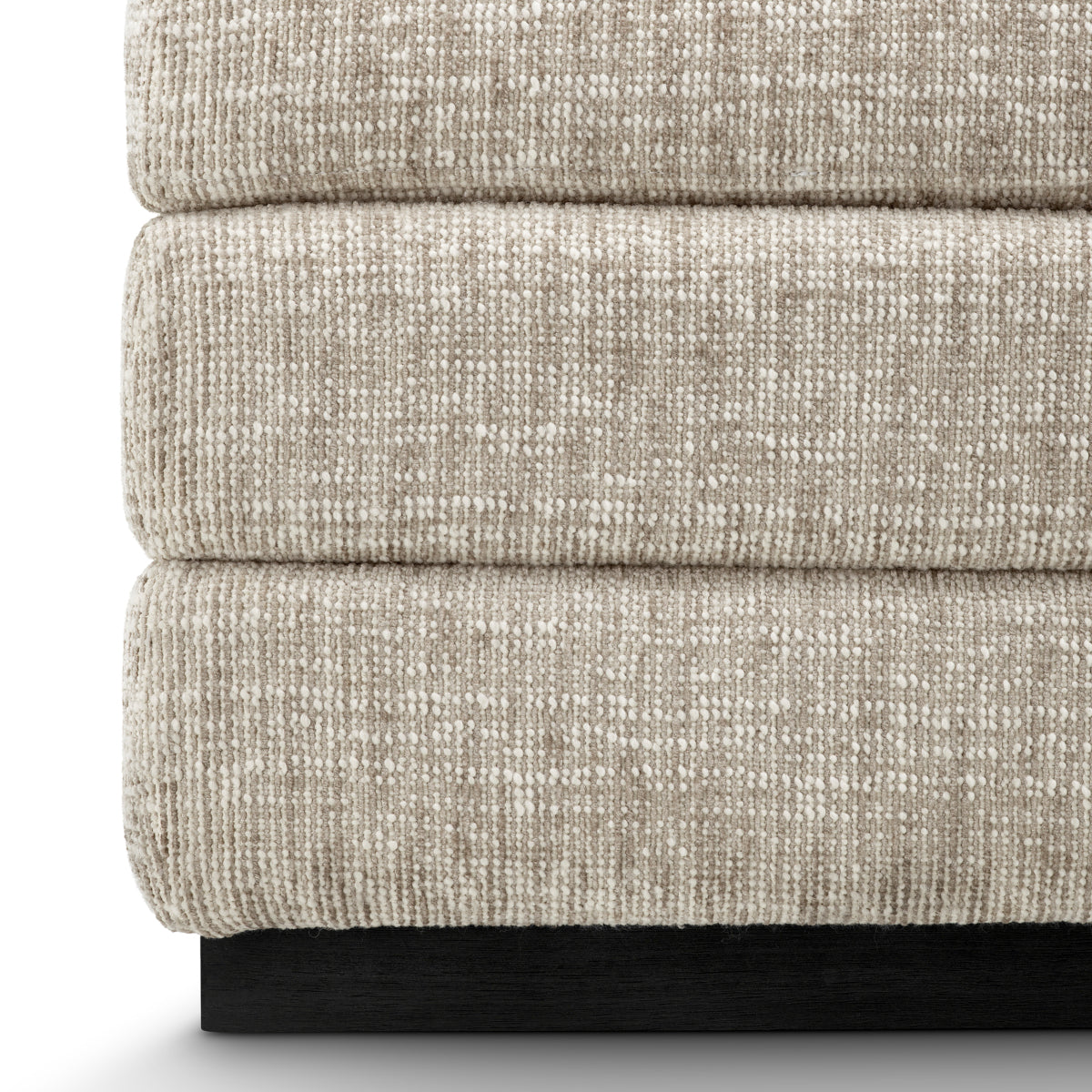 Beige Ebony Storage Stool Valmont | Eichholtz Miami