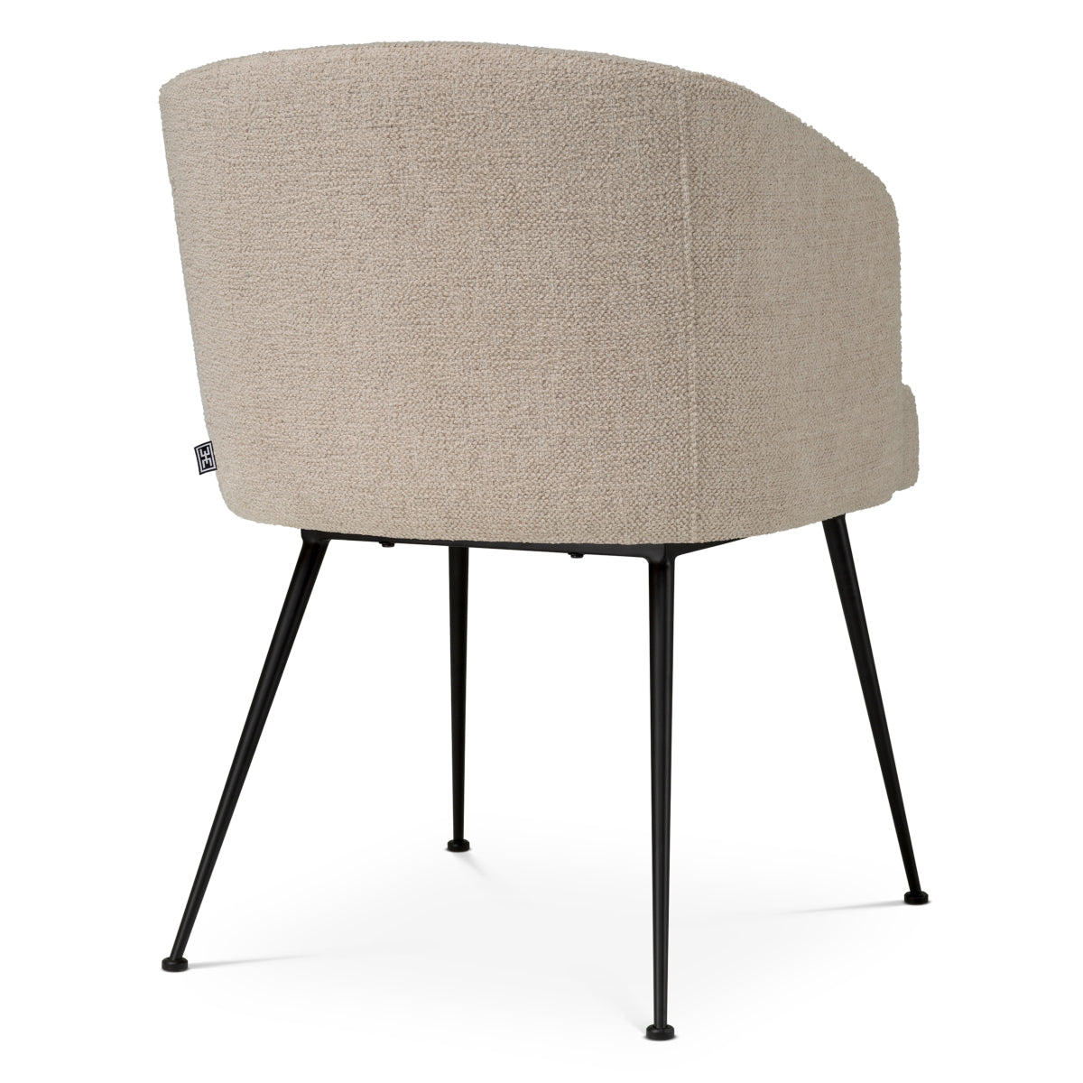 Fabric Upholstered Dining Armchair Aiden | Eichholtz Miami