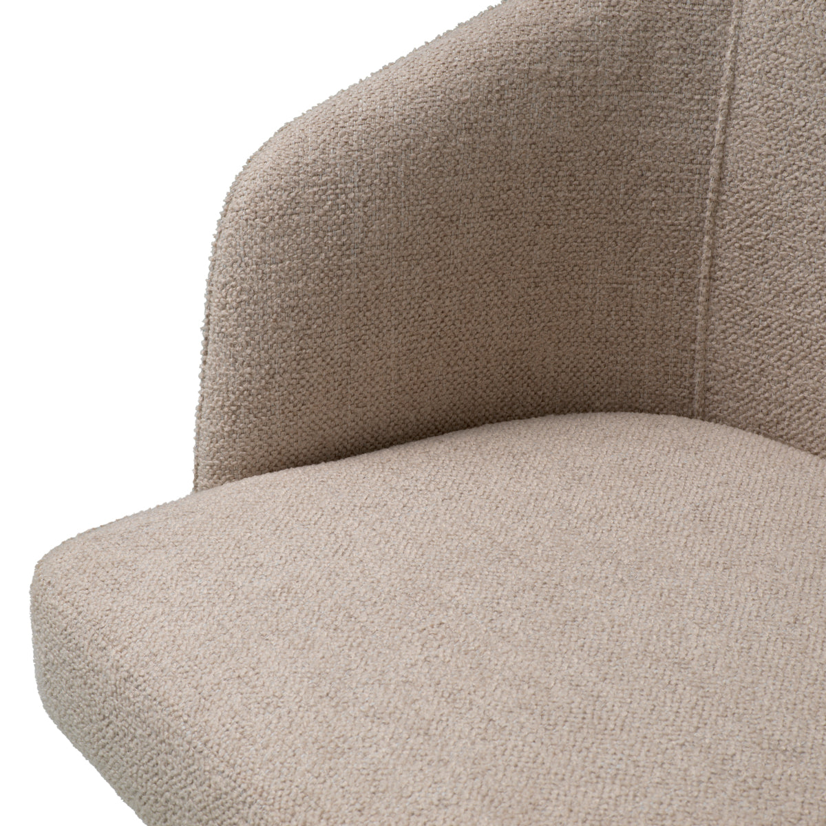 Fabric Upholstered Dining Armchair Aiden | Eichholtz Miami
