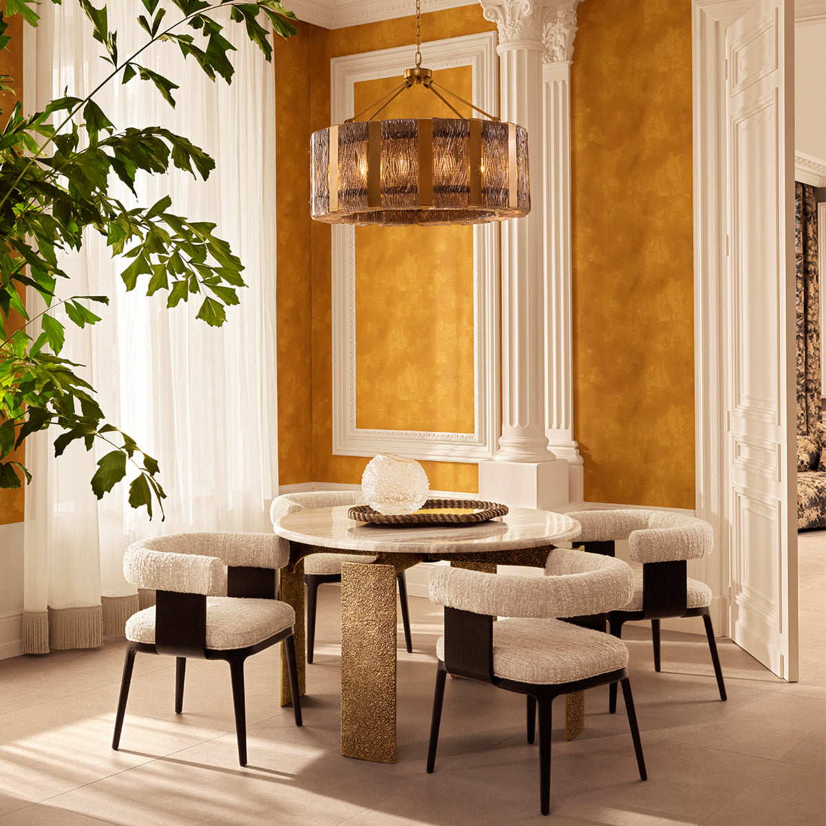 Upholstered Dining Chair Dubois | Eichholtz Miami