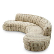 Sand Jacquard Sofa Cordera | Eichholtz Miami