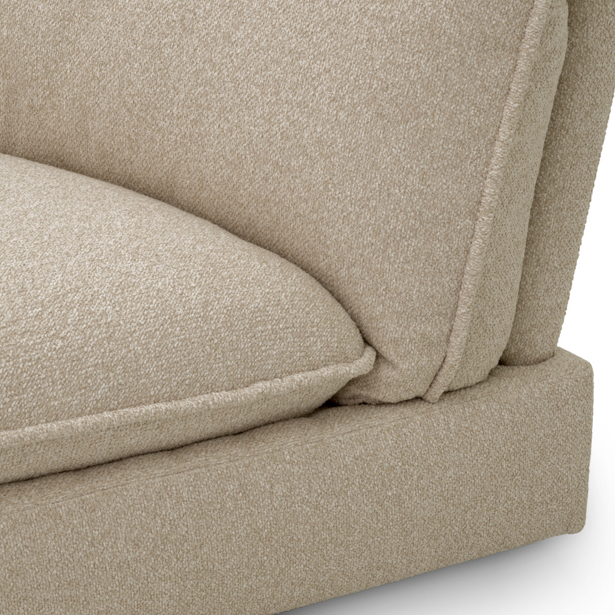 Beige Upholstered Modular Sofa Cresson | Eichholtz Miami